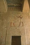 鷹頭神 Sokar 與 King Tuthmosis III (Hatshepsut 的繼位法老王)