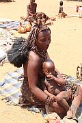 辛巴族婦人與小孩