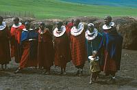 Masai 族土著